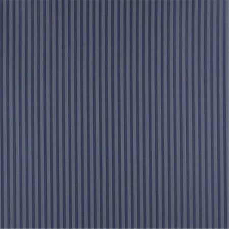 Designer Fabrics 54 in. Wide - Blue Thin Striped Jacquard Woven Upholstery Fabric D371